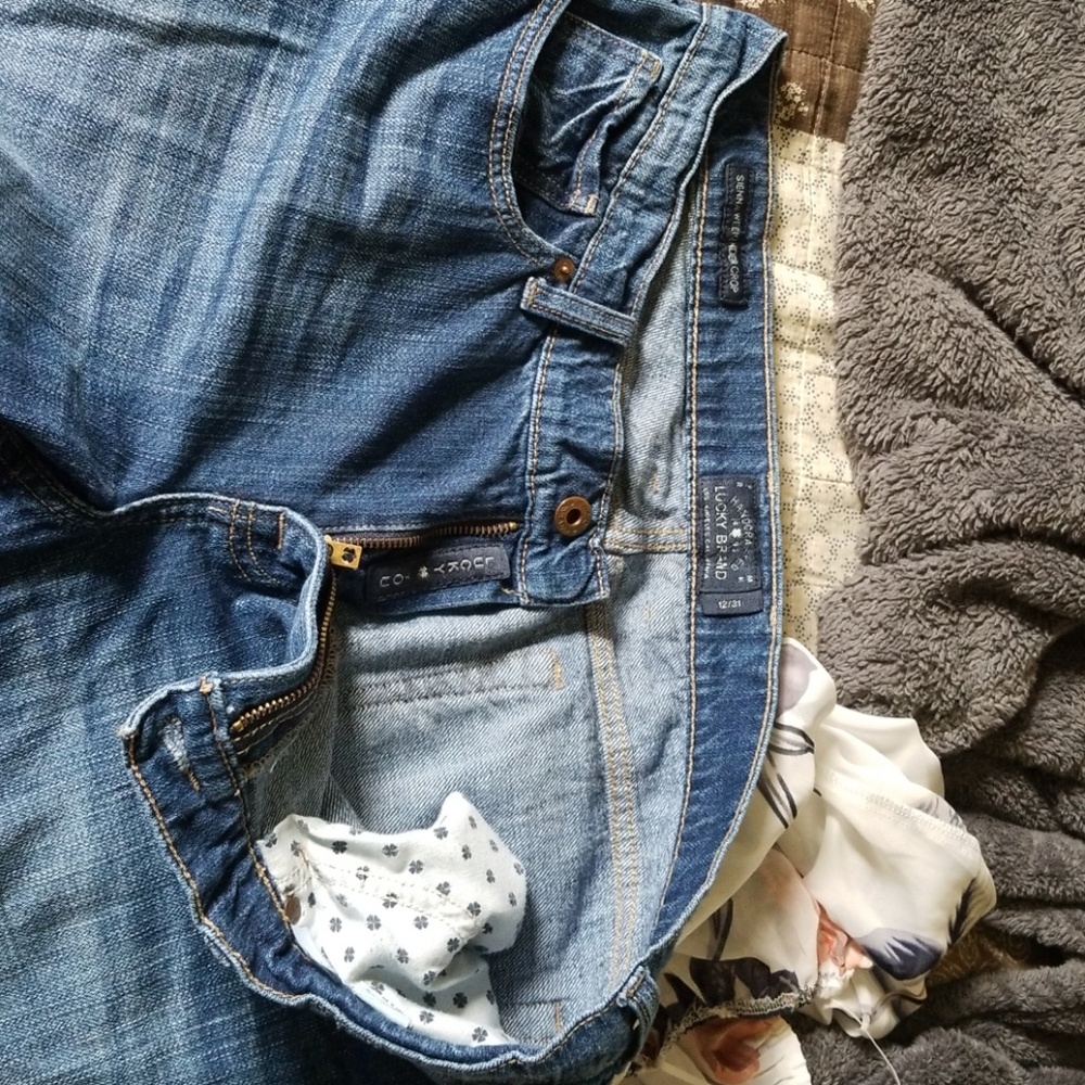 Lucky brand sienna weekender crop 12/31